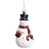 Chic Antique Weihnachtsdeko-Vintage Schneemann Figur zum Aufhängen