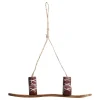 Chic Antique Weihnachtsdeko-Vintage Snowboard zum Aufhängen