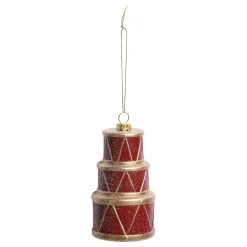 Chic Antique Weihnachtsdeko-Vintage Trommel Aufhänger
