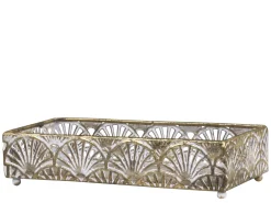 Chic Antique Servietten & Serviettenhalter|Geschirr & Tischdeko Skandinavisch-Vire Serviettenhalter mit Muster