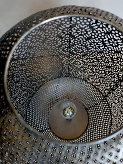 Chic Antique Tischlampen-Vire Tischlampe mit Muster
