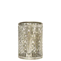 Chic Antique Teelichthalter|Windlichter-Vire Windlicht mit Muster