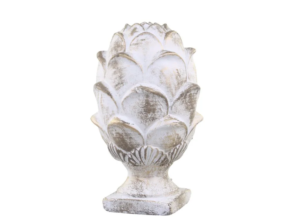 Chic Antique Deko-Objekte & Figuren-Vittel Dekor auf Fuß Artischocke