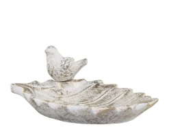 Chic Antique Vogelzubehör|Gartendekoration-Vittel Vogelbad mit Goldmuster