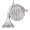 Chic Antique Dekohänger & Girlanden|Weihnachtsdeko-Waldhorn Anhänger mit Glitzer