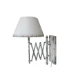 Chic Antique Wandlampen-Wandlampe mit Ziehharmonika Halterung
