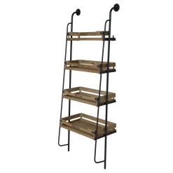 Chic Antique Wandregale|Regale-Wand-Regal mit 4 Ablagen