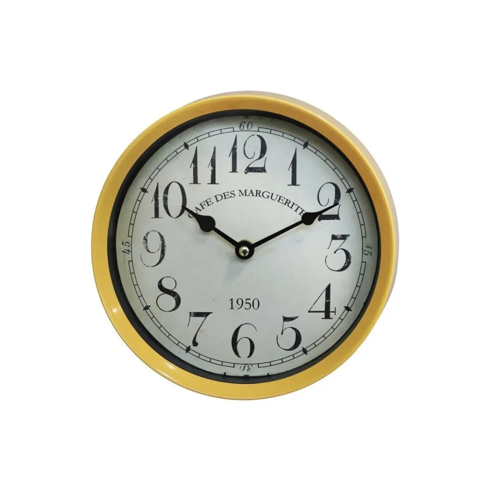 Chic Antique Uhren-Wanduhr Cafe des Marguerite