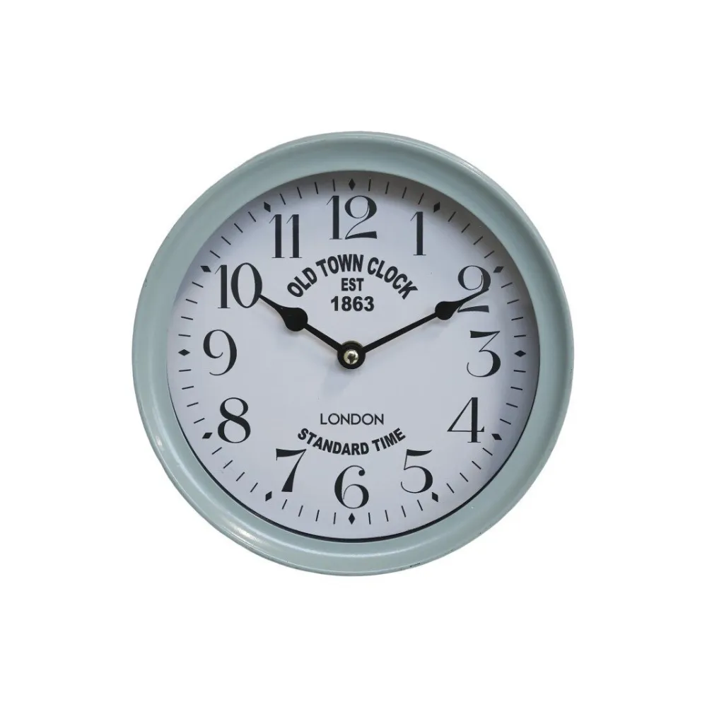 Chic Antique Uhren-Wanduhr Old Town Clock London