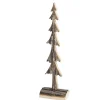 Chic Antique Weihnachtsdeko|Deko-Objekte & Figuren-Weihnachtsbaum Aufsteller aus Lindenholz