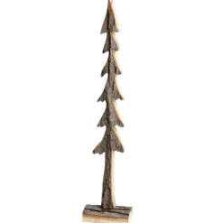 Chic Antique Weihnachtsdeko|Deko-Objekte & Figuren-Weihnachtsbaum Aufsteller aus Lindenholz