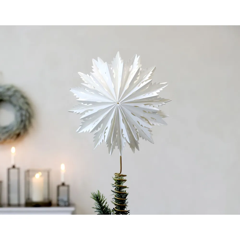Chic Antique Weihnachtsdeko-Weihnachtsbaum Spitze Papierstern