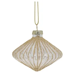 Chic Antique Weihnachtsdeko-Weihnachtskugel Diamantform aus Glas