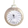 Chic Antique Weihnachtsdeko-Weihnachtskugel mit Kristalloptik