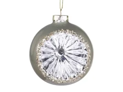 Chic Antique Weihnachtsdeko-Weihnachtskugel mit Kristalloptik