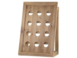 Chic Antique Küchenaufbewahrung-Weinregal für Wand