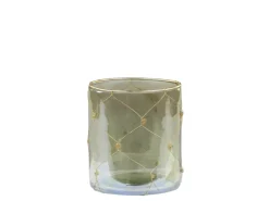 Chic Antique Windlichter-Windlicht mit Eisen Dekor
