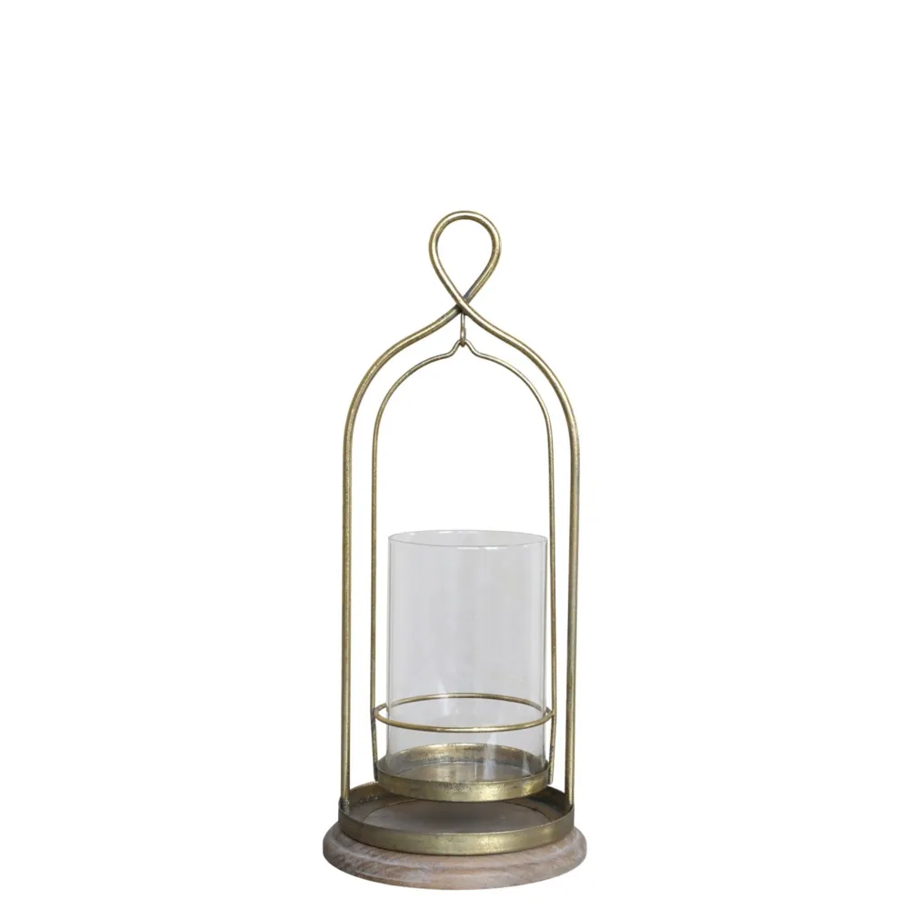 Chic Antique Windlichter-Windlicht mit Glas