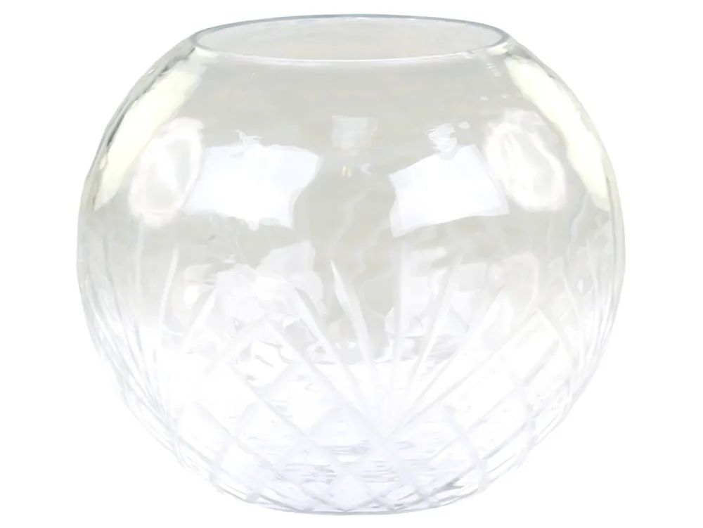 Chic Antique Windlichter-Windlicht mit Schliff Muster