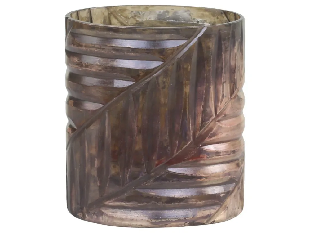Chic Antique Herbstdeko|Windlichter-Windlicht mit Schliff