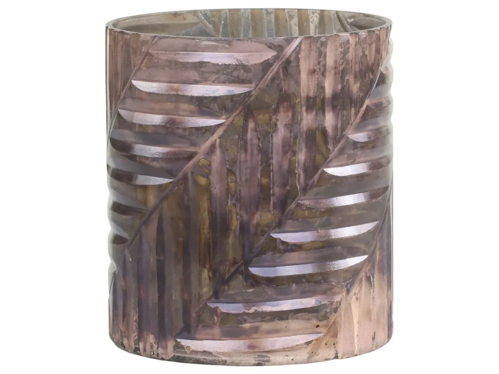 Chic Antique Herbstdeko|Windlichter-Windlicht mit Schliff