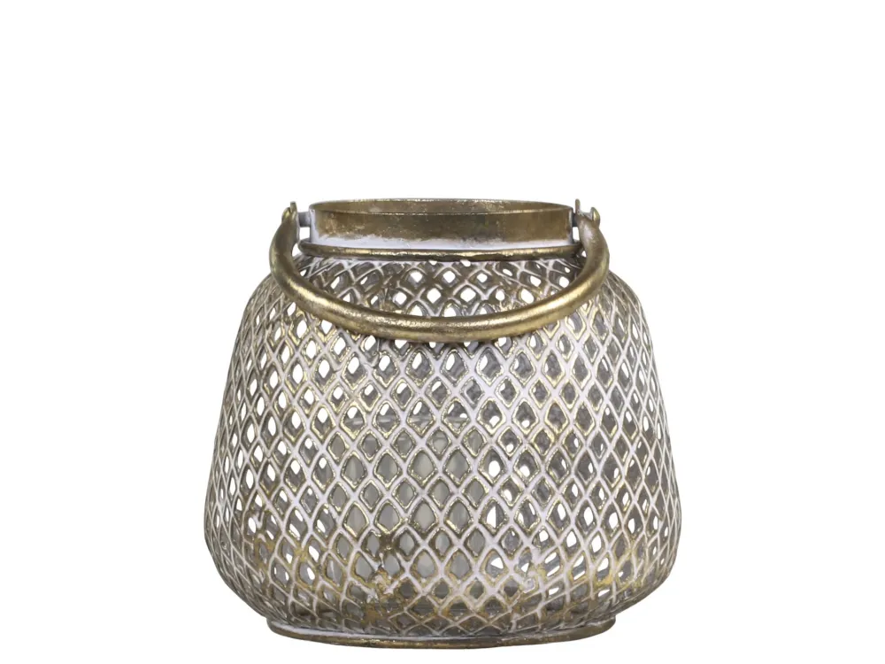 Chic Antique Windlichter-Windlicht Vire mit Muster