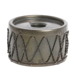 Chic Antique Weihnachtsdeko|Kerzenhalter Für Stabkerzen-Winterlicher Kerzenständer aus Eisen