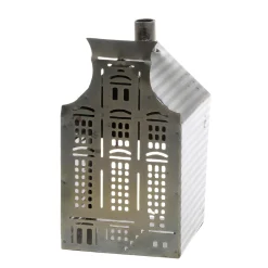Chic Antique Lichthäuser, Keramik-Häuschen|Weihnachtsdeko-Winterliches Lichthaus