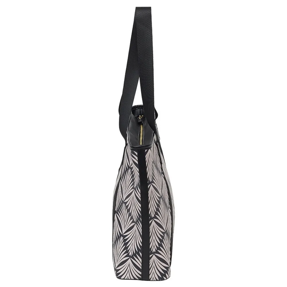 Coming Copenhagen Taschen-Shopper mit Palmenmuster Danica