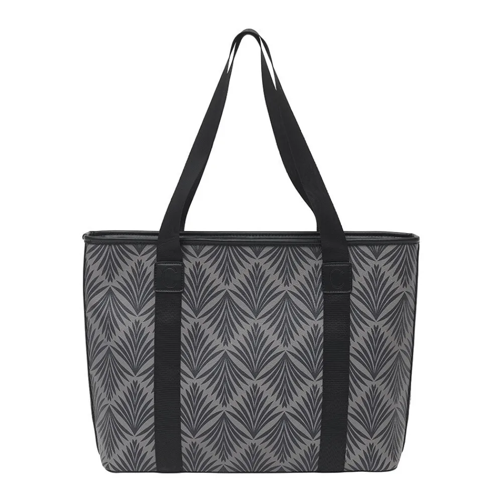 Coming Copenhagen Taschen-Shopper mit Palmenmuster Danica