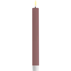 Deluxe Homeart Led-Kerzen & Led-Laternen|Kerzen-LED 2er Set Stabkerze Real Flame
