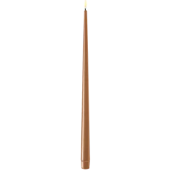 Deluxe Homeart Led-Kerzen & Led-Laternen|Kerzen-LED Stabkerze mit Lack Real Flame 2er Set