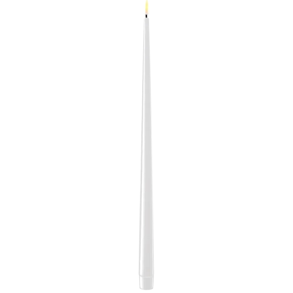 Deluxe Homeart Led-Kerzen & Led-Laternen|Kerzen-LED Stabkerze mit Lack Real Flame 2er Set