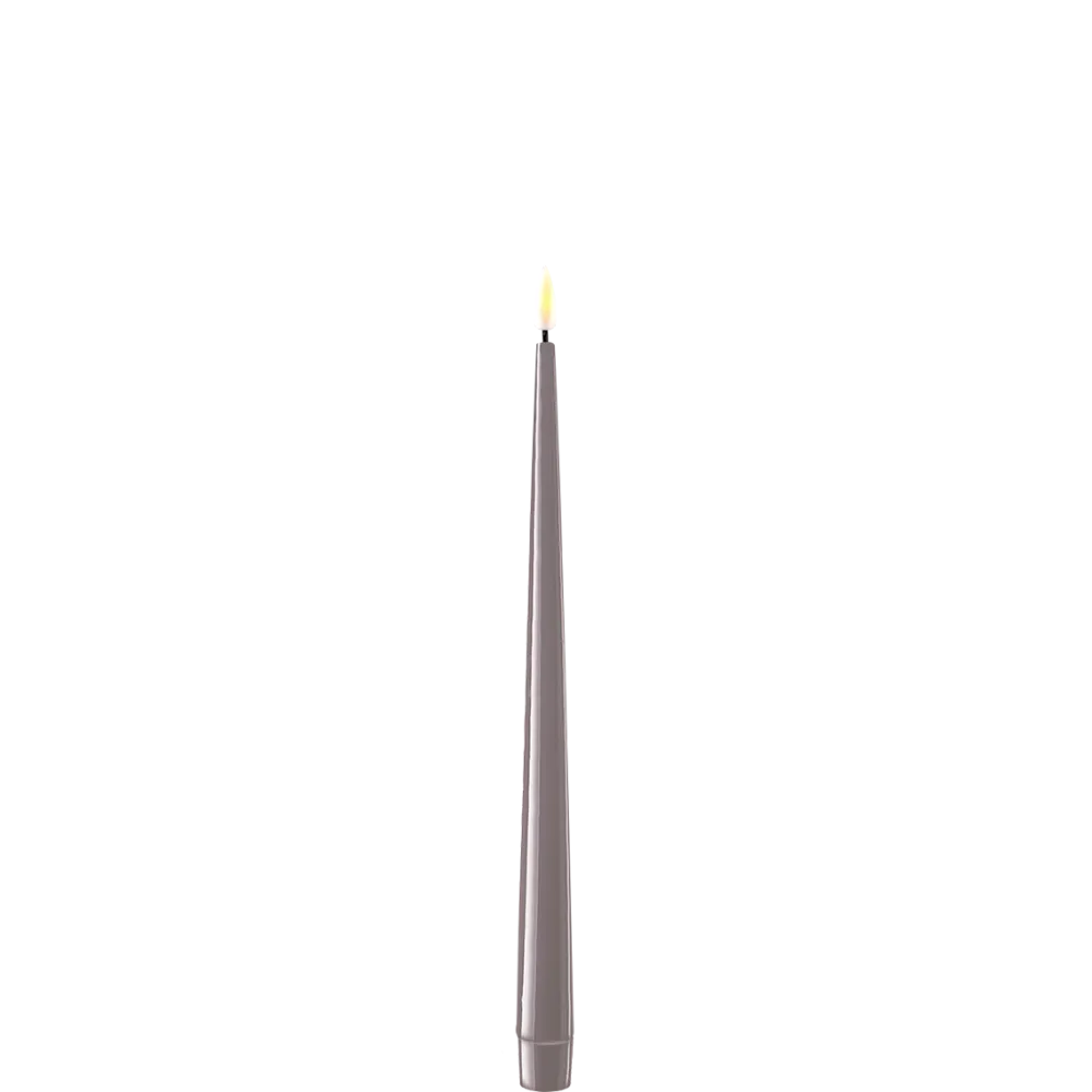 Deluxe Homeart Led-Kerzen & Led-Laternen|Kerzen-LED Stabkerze mit Lack Real Flame 2er Set