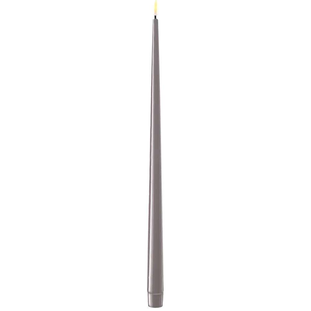 Deluxe Homeart Led-Kerzen & Led-Laternen|Kerzen-LED Stabkerze mit Lack Real Flame 2er Set