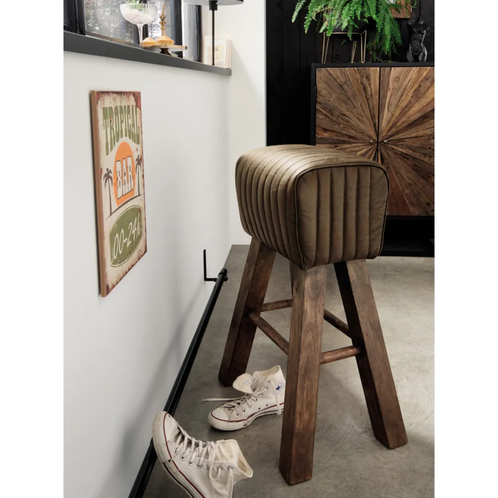 Faktorei Hocker & Poufs-Barhocker Turnbock