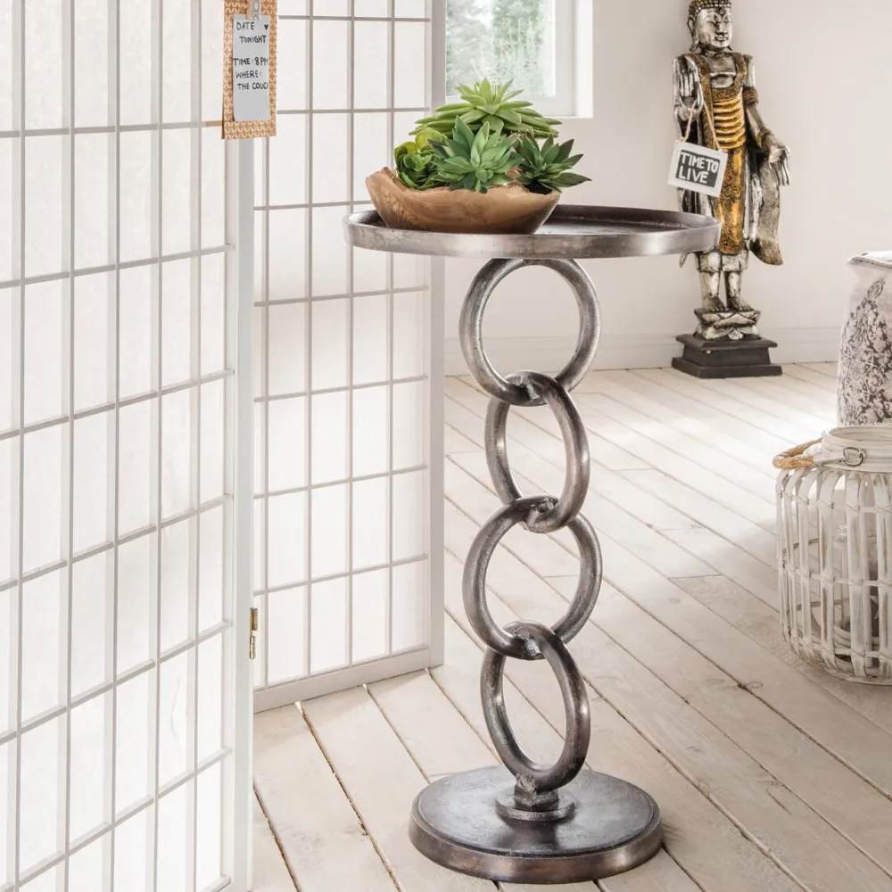 Faktorei Beistelltische & Couchtische-Beistelltisch Ølby aus Aluminium