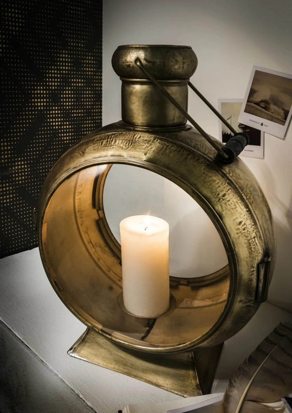Faktorei Laternen-Standlaterne Heaven Vintage Metall