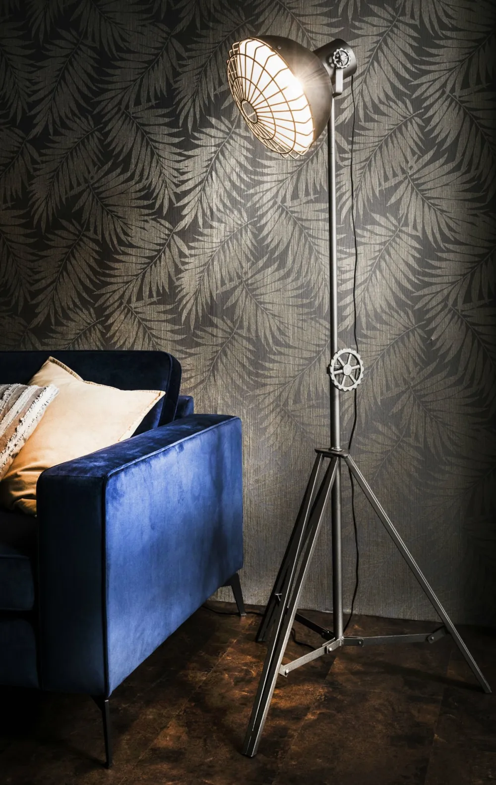 Faktorei Stehlampen-Stehlampe Stativ aus Metall