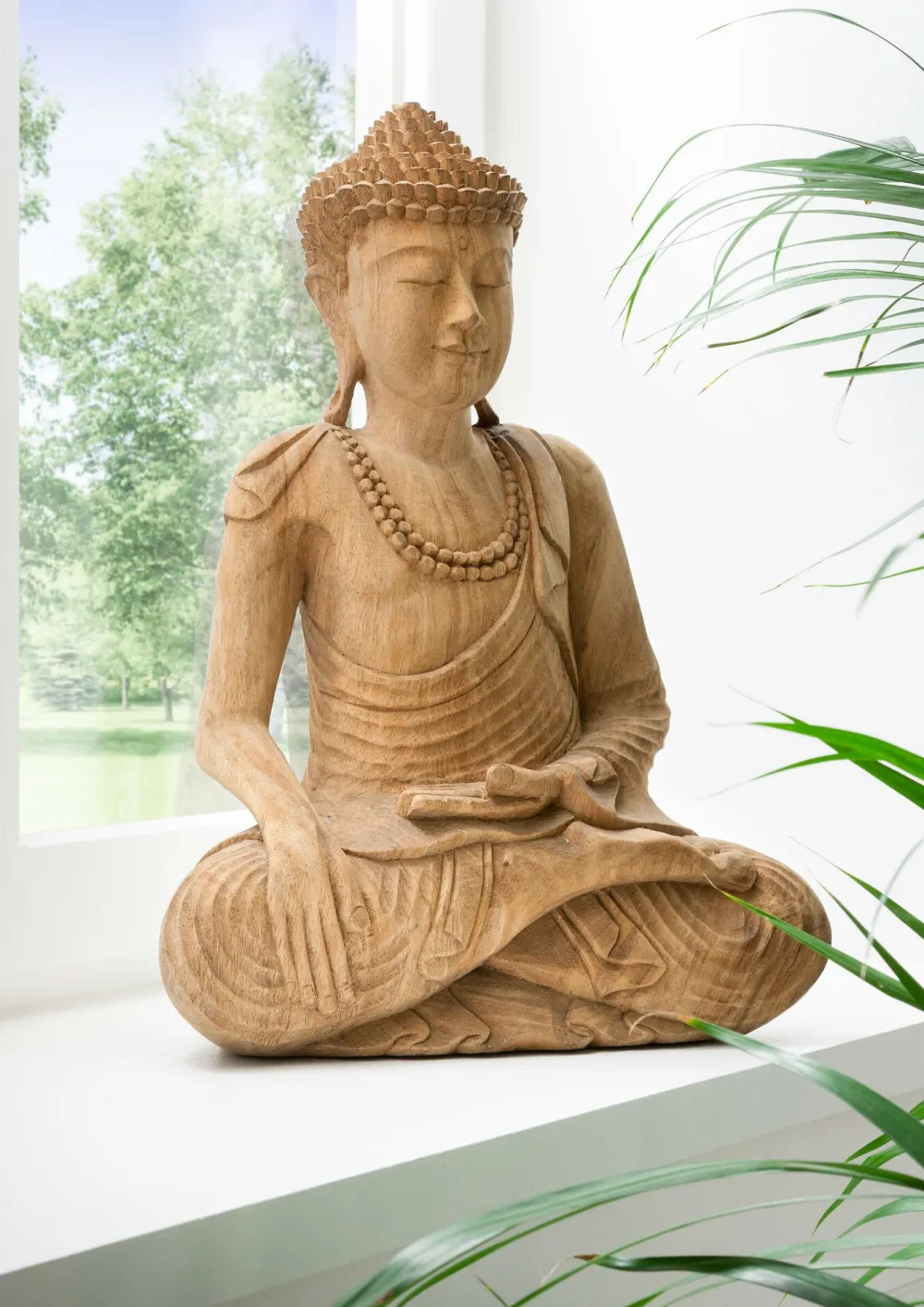 Faktorei Deko Buddhas|Deko-Objekte & Figuren-Unikat Deko-Figur Buddha handgearbeitet