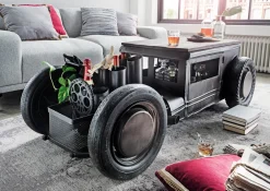 Faktorei Beistelltische & Couchtische-Unikat Vintage Couchtisch Car