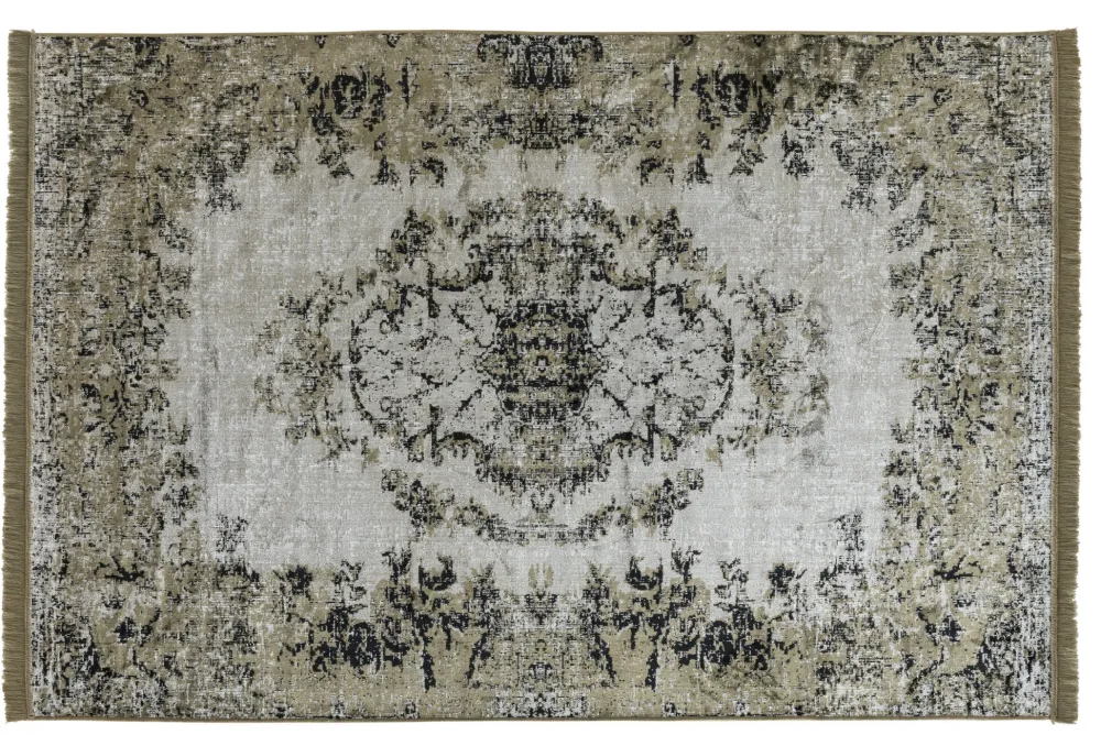 Faktorei Teppiche-Vintage-Teppich VAN DYCK mit Fransen