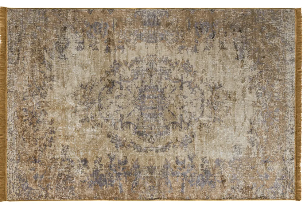 Faktorei Teppiche-Vintage-Teppich VAN DYCK mit Fransen