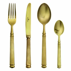 GreenGate Besteck|Geschirr & Tischdeko Skandinavisch-Besteck Gold 4er Set