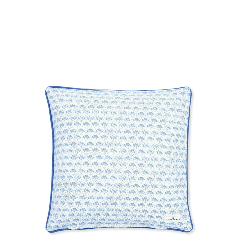 GreenGate Kissen & Kissenbezüge-Kissenbezug Kristel Blumenmuster blue