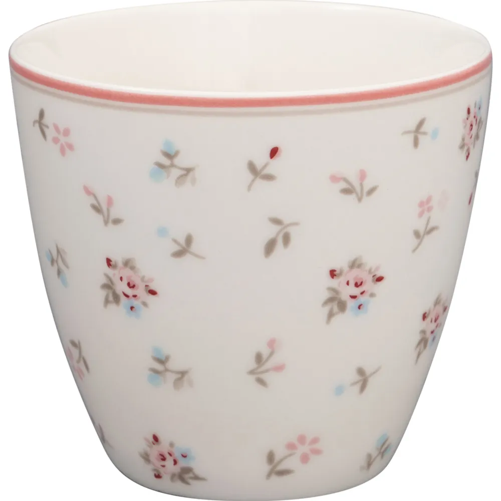 GreenGate Becher, Tassen & Cups|Geschirr & Tischdeko Skandinavisch-Latte Becher Junia white