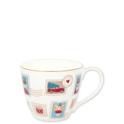 GreenGate Weihnachtsdeko|Becher, Tassen & Cups-Mug Xmas Letter white