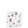 GreenGate Servietten & Serviettenhalter|Geschirr & Tischdeko Skandinavisch-Stoffserviette mit Spitze Xmas Letter