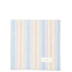 GreenGate Servietten & Serviettenhalter|Geschirr & Tischdeko Skandinavisch-Stoffserviette Nera pale blue