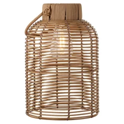 House Nordic Laternen Für Garten Und Outdoor|Tischlampen-Brentford Garten Lampe mit Solar, Polyrattan